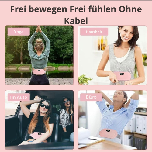 Sag Tschüss zu Periodenschmerzen: Wärmegürtel für deine Periode