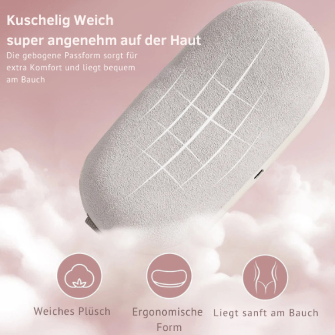 Sag Tschüss zu Periodenschmerzen: Wärmegürtel für deine Periode