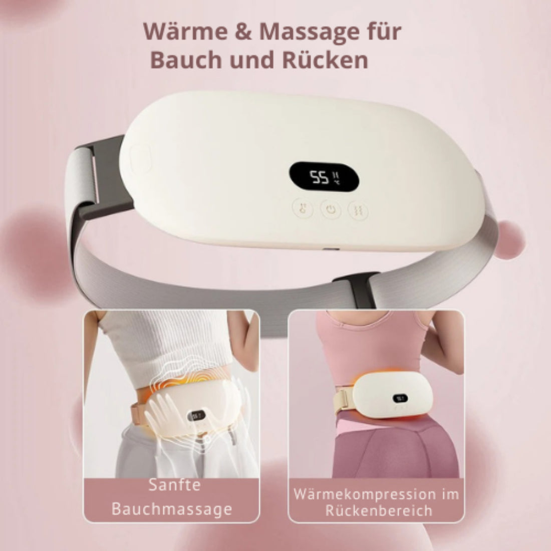 Sag Tschüss zu Periodenschmerzen: Wärmegürtel für deine Periode