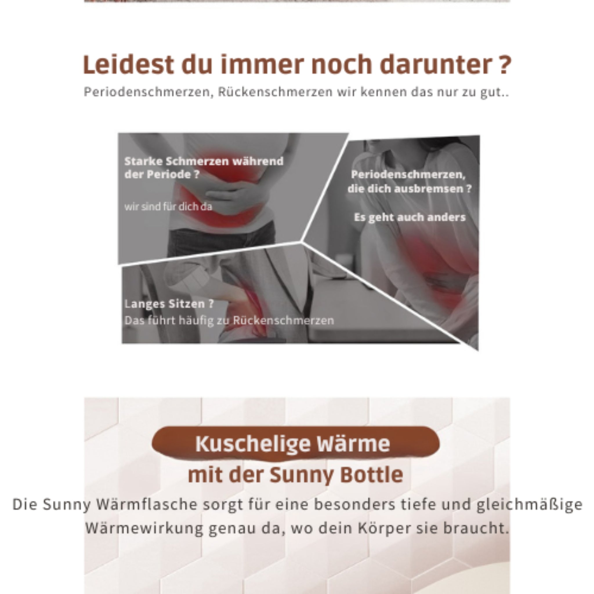 Sag Tschüss zu Periodenschmerzen: Wärmegürtel für deine Periode