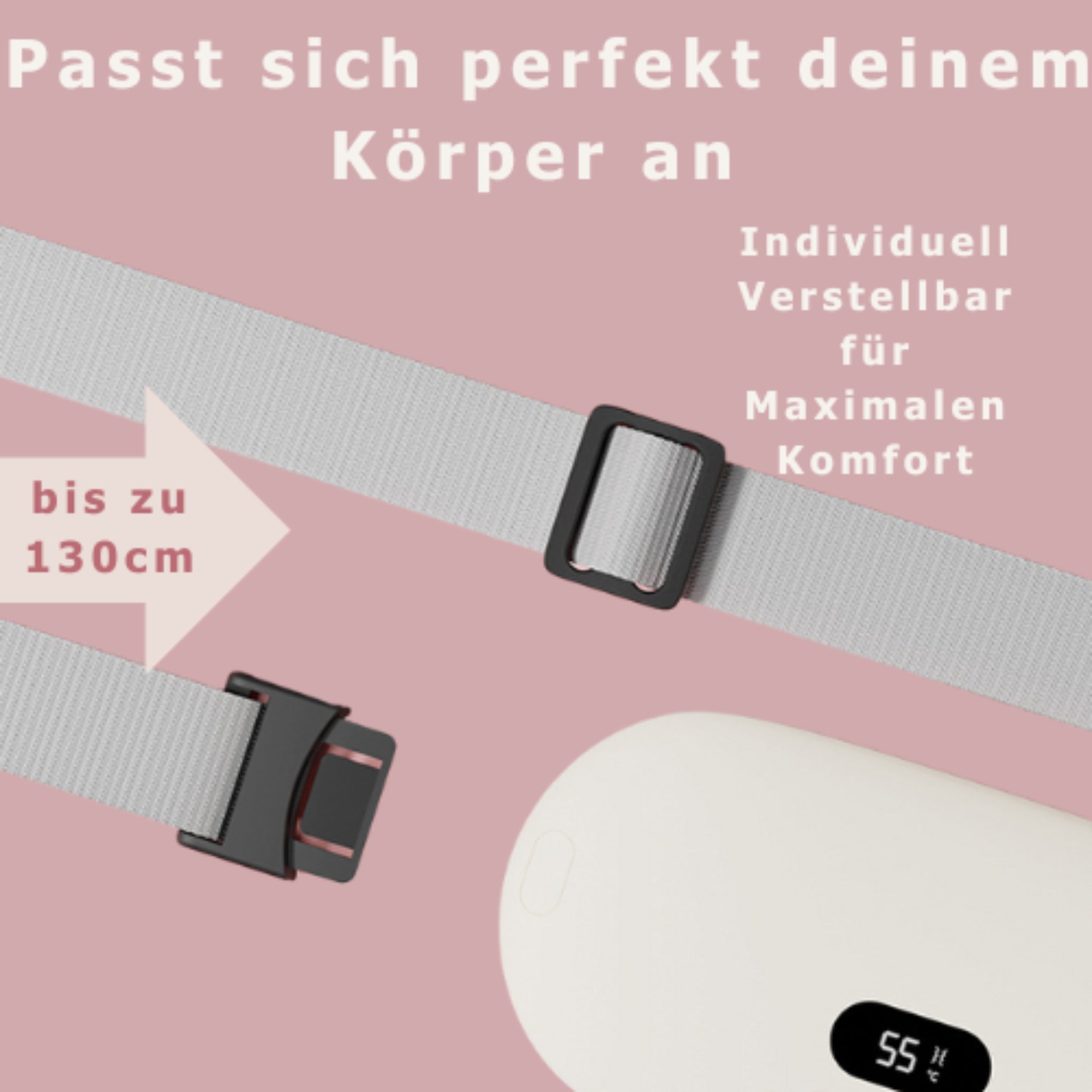 Sag Tschüss zu Periodenschmerzen: Wärmegürtel für deine Periode